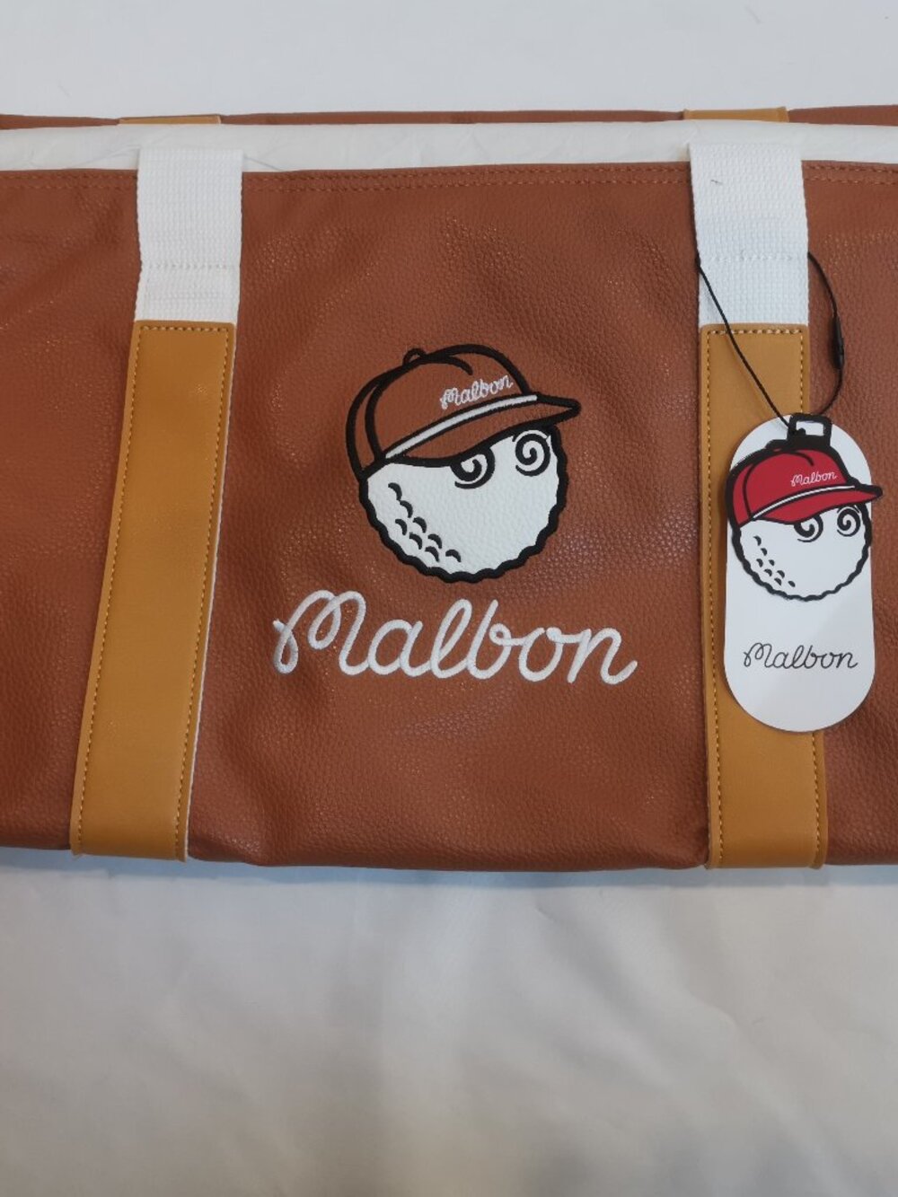 Malbon Waterproof Duffel Bag for Travel, Golf, and Gym Sports Gear